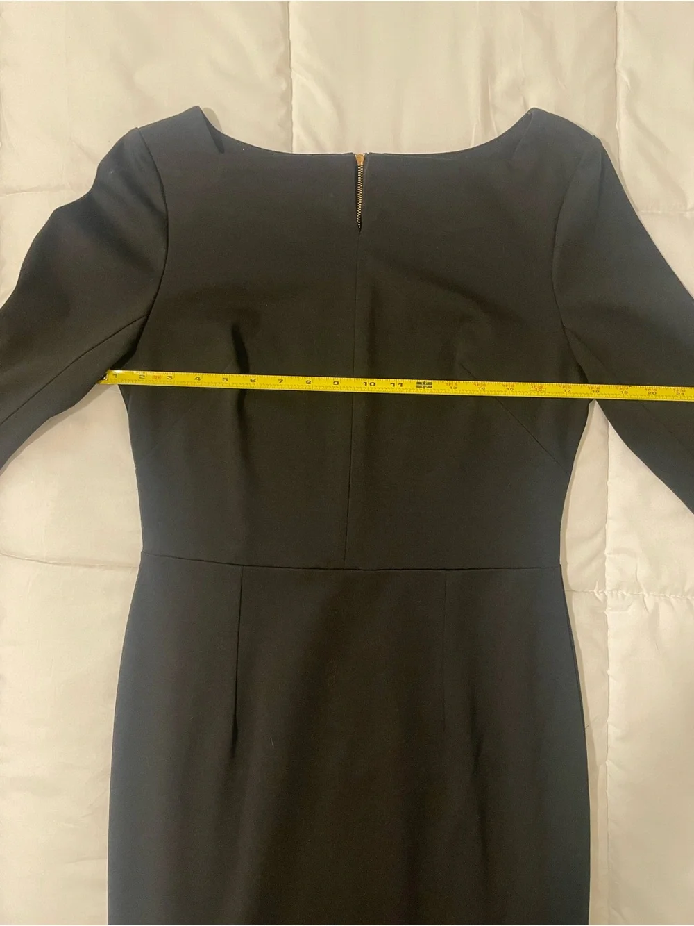 Classic Black Sheath Dress - Picture 6 of 8